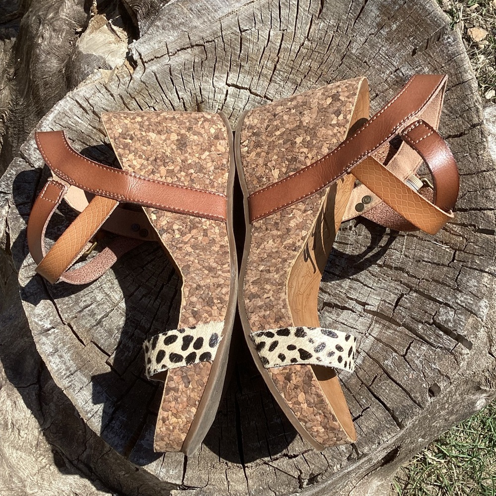 Blowfish Womens Hirosha Wedge Sandals, size 8.5 - Picture 5 of 10